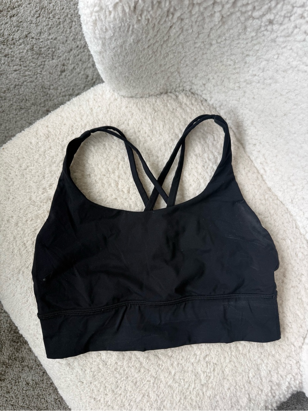 Lululemon Energy Sports Bra Black Size 6